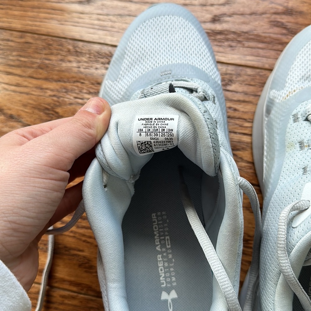 Under Armor Women’s Running Shoes Size 8 - Picture 7 of 7